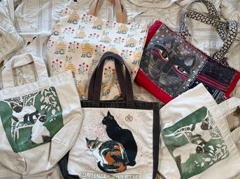 Cat Themed Hand Bags