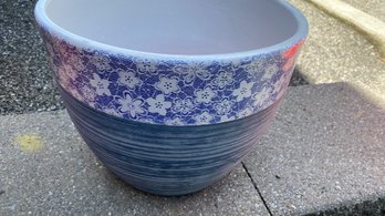 A Ceramic Decorated Planter