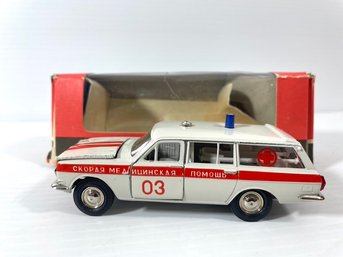 Boaza Russian Diecast Toy Ambulance *