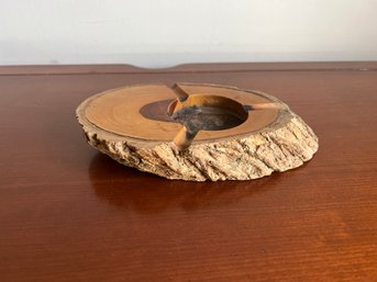 Live Edge Tree Trunk Ash Tray