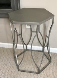 Like New Metal Accent Table