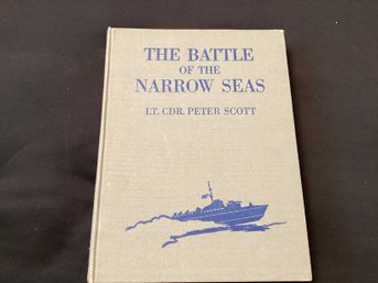 WWII Battle Of The Narrow Seas Hardcover Book