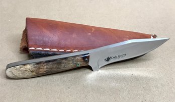 Oak Grove Hunting Club Knife With Sheath