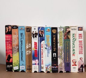 Assorted VHS Tapes Lot (7 Of 8)