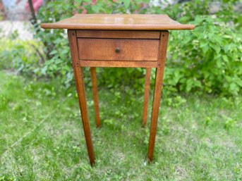 A Rustic End Table