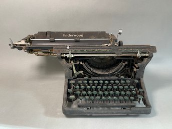 An Antique Underwood Corporation Typewriter