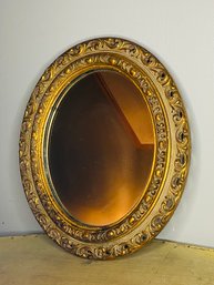 Antique Carved Wood  Gold Frame Mirror 14x12