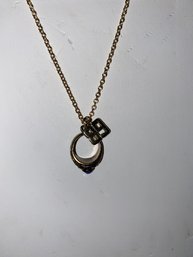 Class Of 89 Mini  Class Ring Necklace
