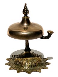 9. Victorian Ornate Bronze Hotel Counter Bell