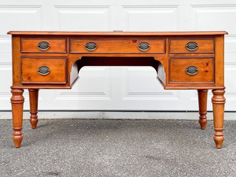 Vintage Leather Top Writing Desk