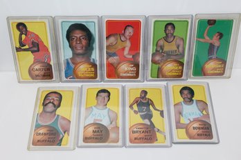 1970 Topps NBA Tallboys  Tom Van Arsdale And More (9) Buffalo - Baltimore - Cincinnati