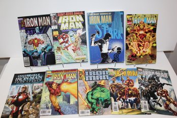 9 Iron Man Comics - Several Collectible - #1/2 Special Edition W/cert. V.3 #1 Heroes Return- Annual #9