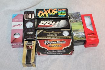9 Boxes Variety Golf Balls