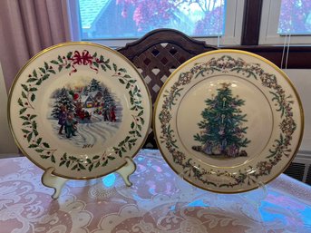 Lenox China Christmas Plates