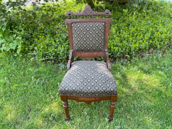 A Gorgeous Antique Wood Carved Chair