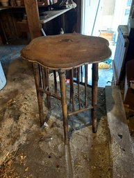 Victorian Chinoiserie Bamboo Table