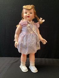 1950s Winnie The Walking And Talking Doll 2 Feet Tall In Original Box