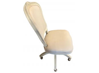 Pottery Barn Armless Desk Chair On Casters