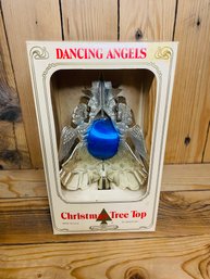 Vintage Dancing Angel Tree Topper In Box