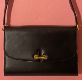 Gucci Vintage Navy Handbag 1970