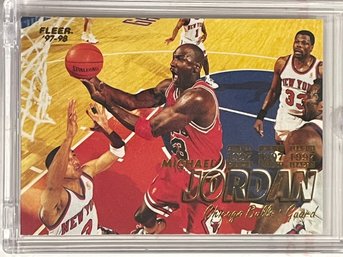 1997-98 Fleer Michael Jordan Card #23