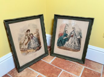 Two Framed Paris Prints