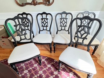 Revival Style Reproduction, 6 Dining Chairs