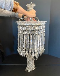 Striking & Stunning Vintage Crystal Chandelier