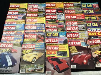 Vintage Kit Car Magazines 37 Issues 1980s