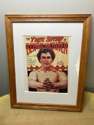 Framed BERNARR MACFADDEN Strong Man