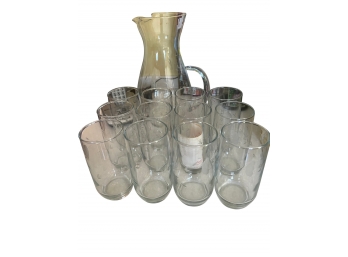 Princess House Pitcher And Glasses