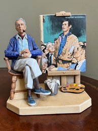 The Spirit Of America  Norman Rockwell Dipiction Figurine