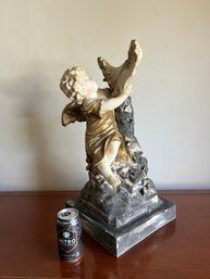 Magnificent Cherub Decorative Piece - Plate Display?