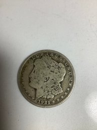 1921 Silver Dollar #4