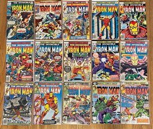 Marvel Comics The Invincible Iron Man Lot Of 15 Featuring Issues 24, 91, 99, 100 & 126