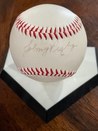 Power Bolt Official Baseball Signed With 2 Un-identified Autograph's
