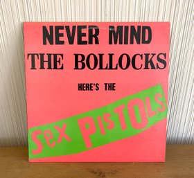 Vintage Sex Pistols Never Mind The Bollocks Vinyl Record Album