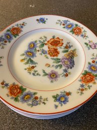 Beautiful Set Of Six KPM Luncheon Plates