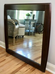 Large Wood Framed Mirror