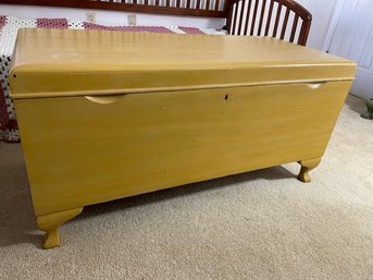 Large Lane Cedar Painted Storage Chest