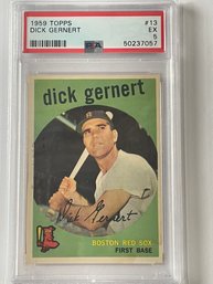 1959 Topps Dick Gernert Card #13    PSA 5