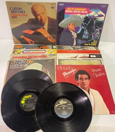 Lot Of Chilean Vinyl Records Including Carlos Montoya