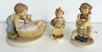 Lot Of 3 Hummel/Memories Of Yesteryear Figures - EXCELLENT CONDITION