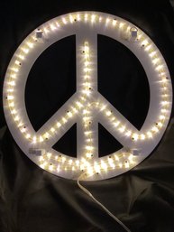 Amazing Light Up Peace  Sign