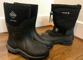 Pair Of UNISEX  MUCK And KAMIK Durable Boots