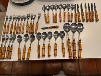 Bamboo Handle Flatware