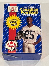 1991 All World Canadian Football Trading Cards.  110 Cards