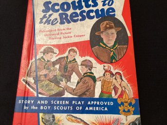 1939 Scouts To The Rescue Book Jackie Cooper