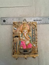 Ganesh Wall Art With Key Hooks