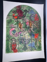 Marc Chagall ' Tribe Of Asher ' Signed, Limited Ed. Gravure Litho. By Charles Sorlier, Pub. 1964 By Mourle